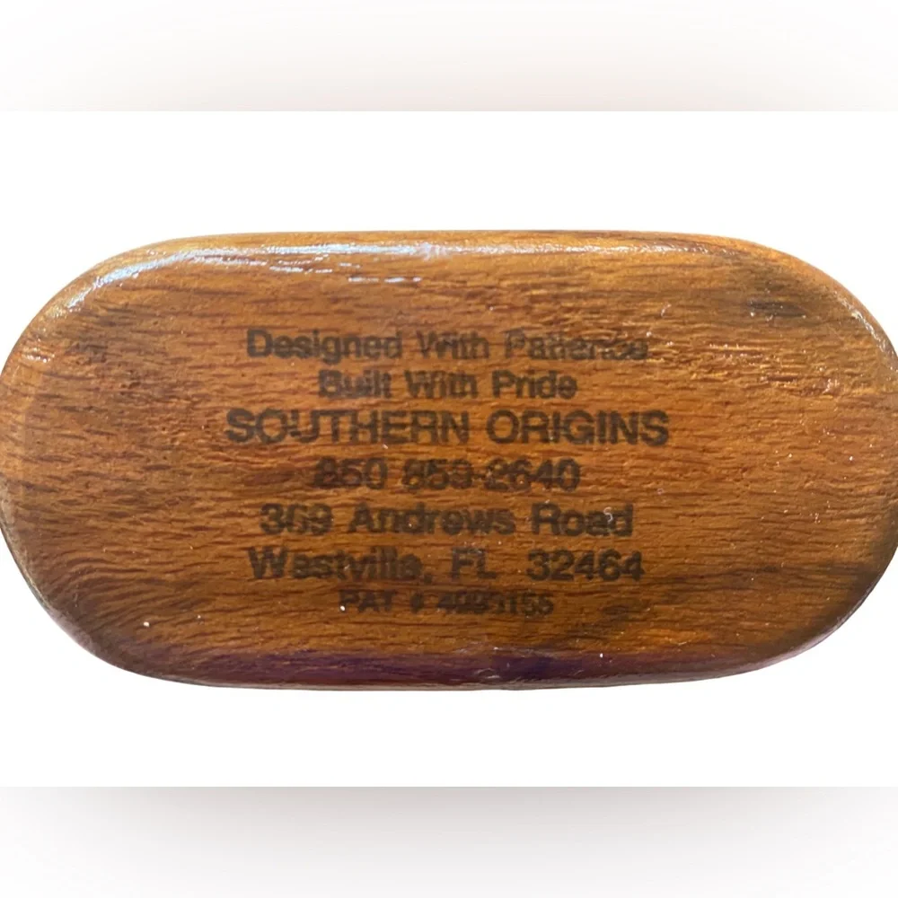 Vintage Southern Origins Pecan Nut Cracker Westville, Fl Handmade
